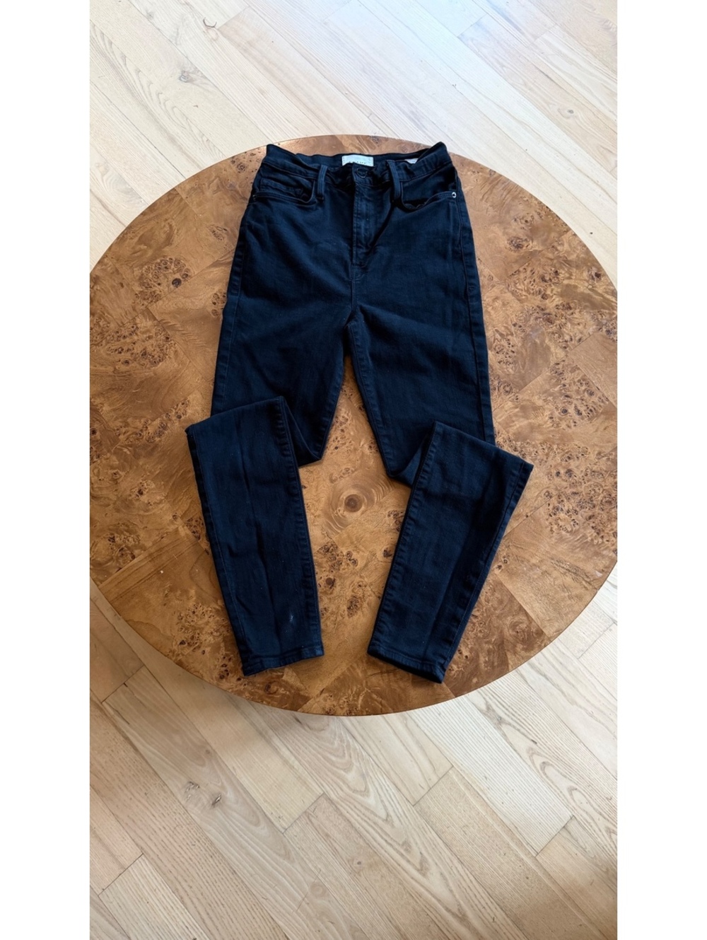FRAME Black All High-Rise Skinny Jeans Size 26